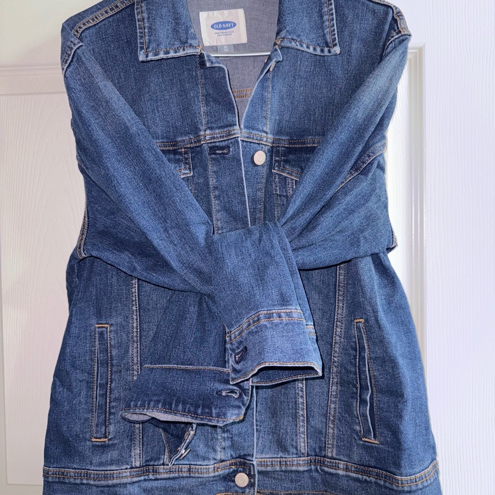 Old Navy Dark Blue Denim Jacket